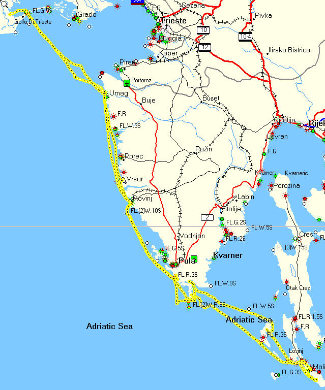 Route Istrien